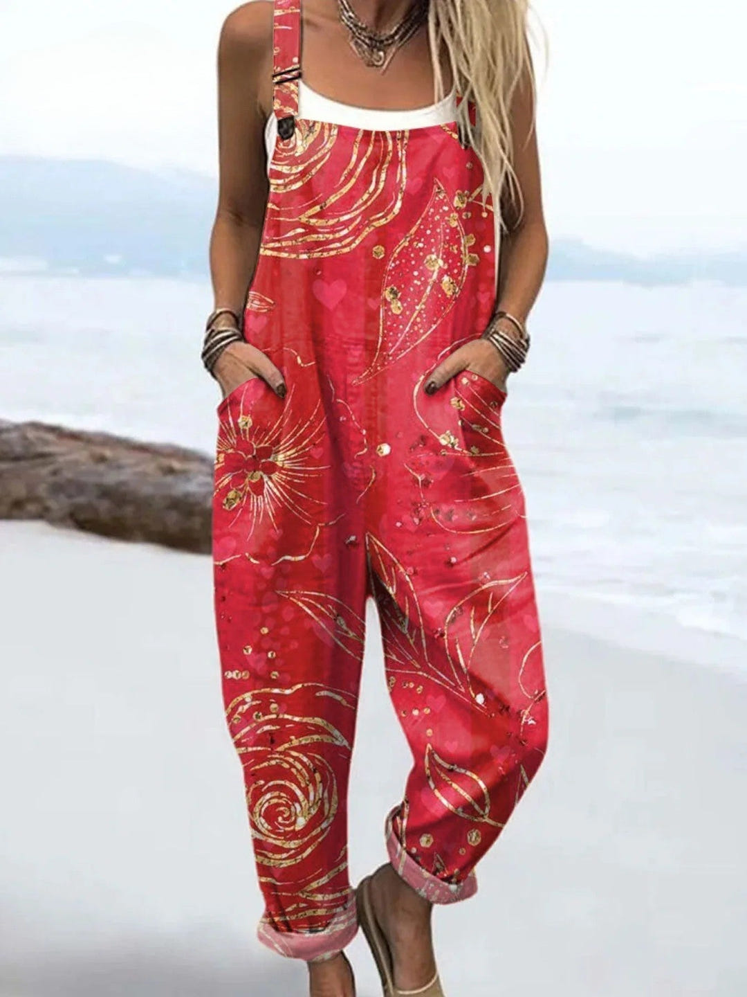 Tierney | Relaxed Cotton Dungarees