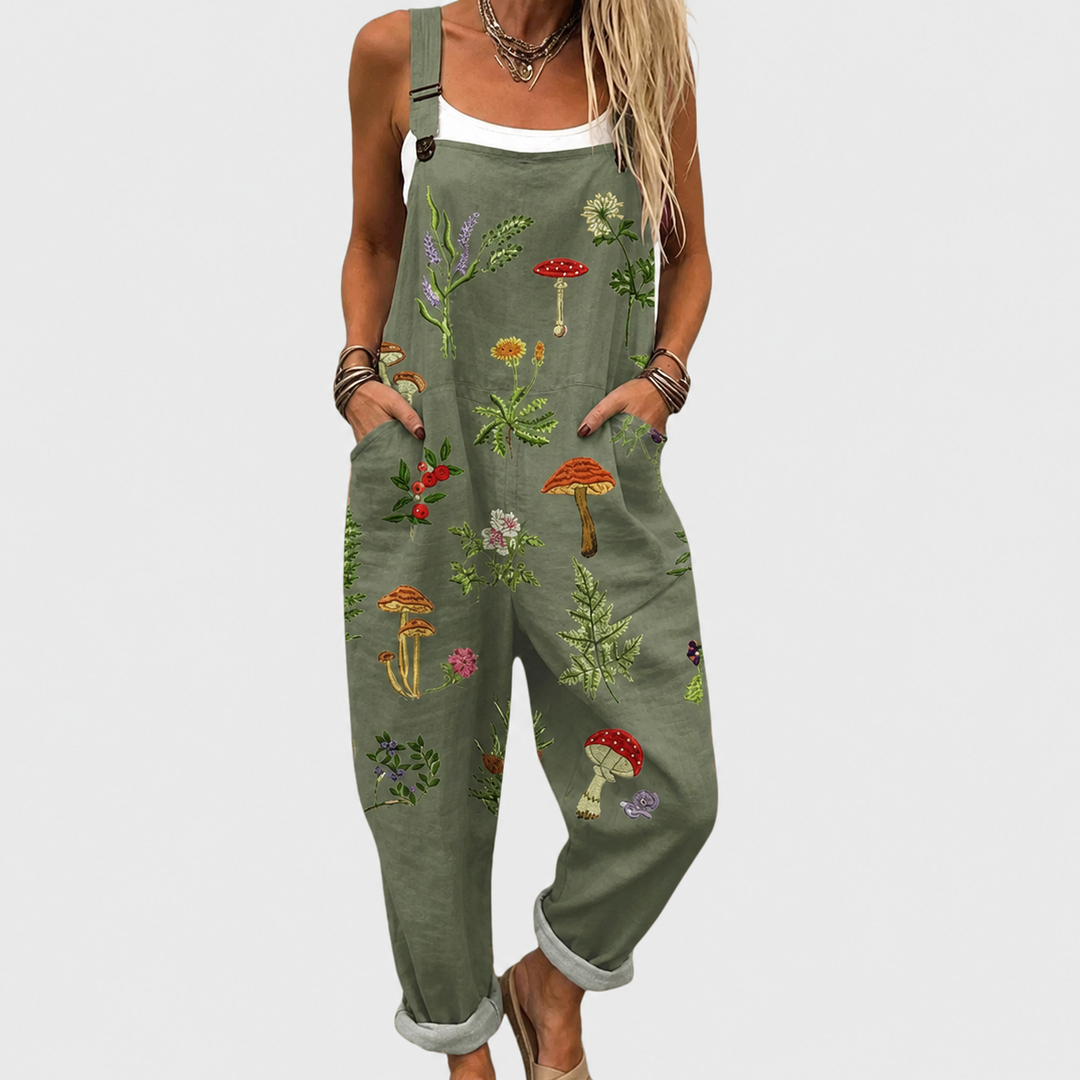 Nadine | Printed Wide-Leg Jumpsuit