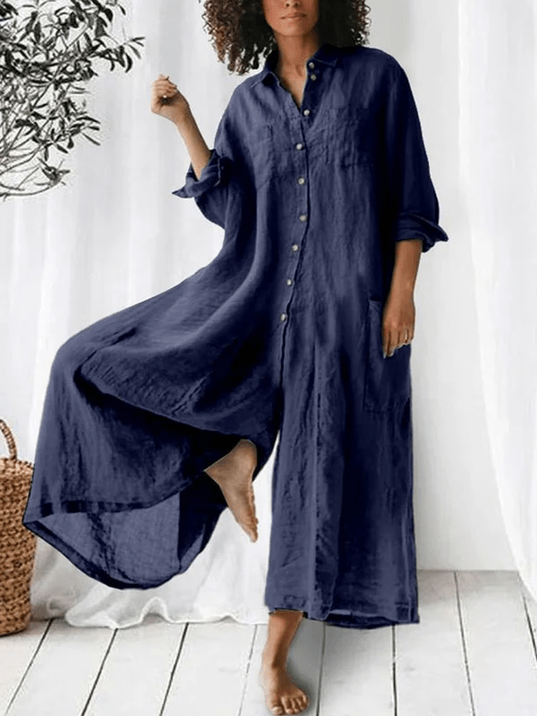Jacqueline | Luxe Wide-Leg Jumpsuit