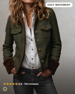Dallas | Heritage Herringbone Jacket in olive