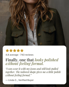 Dallas | Heritage Herringbone Jacket five star customer review