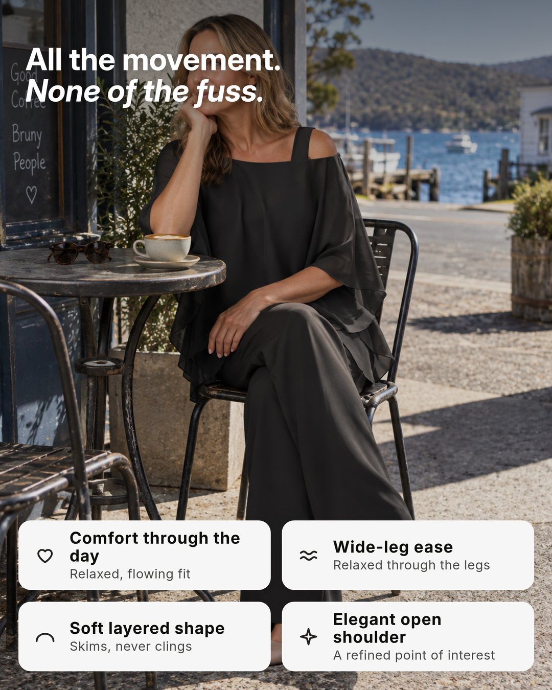 Debra | Layered Two-Piece Set benefits