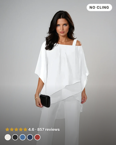 Debra | Layered Two-Piece Set in white