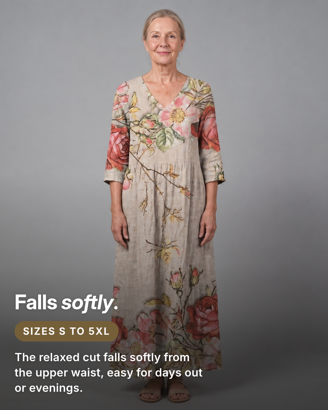 Delaney | Floral Summer Dress fit and sizes