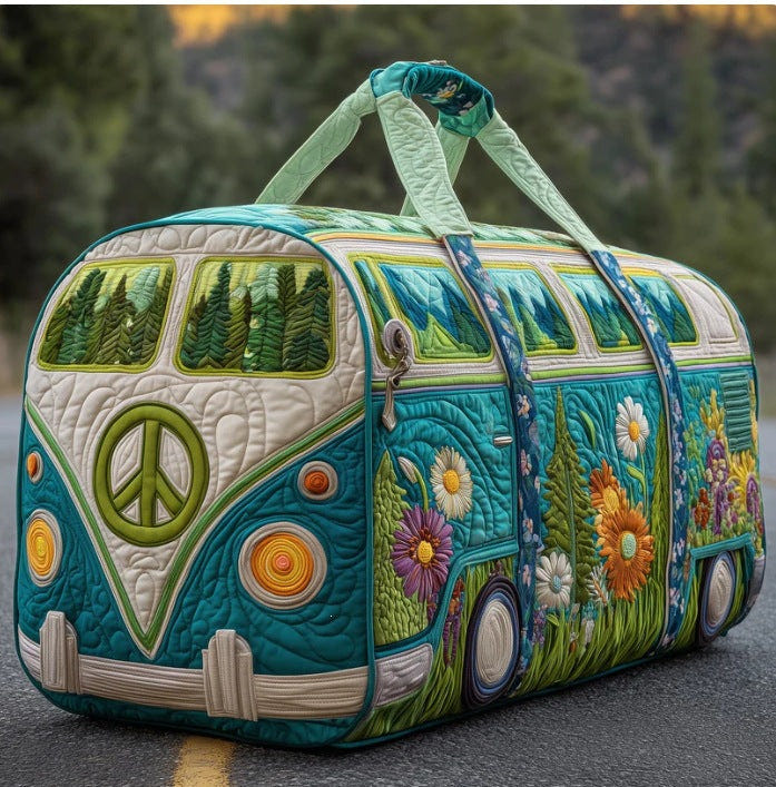 Netta | Quilted Travel Duffle Bag