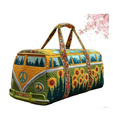 Elouise | Quilted Travel Duffle Bag