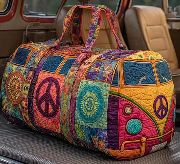Therese | Quilted Travel Duffle Bag
