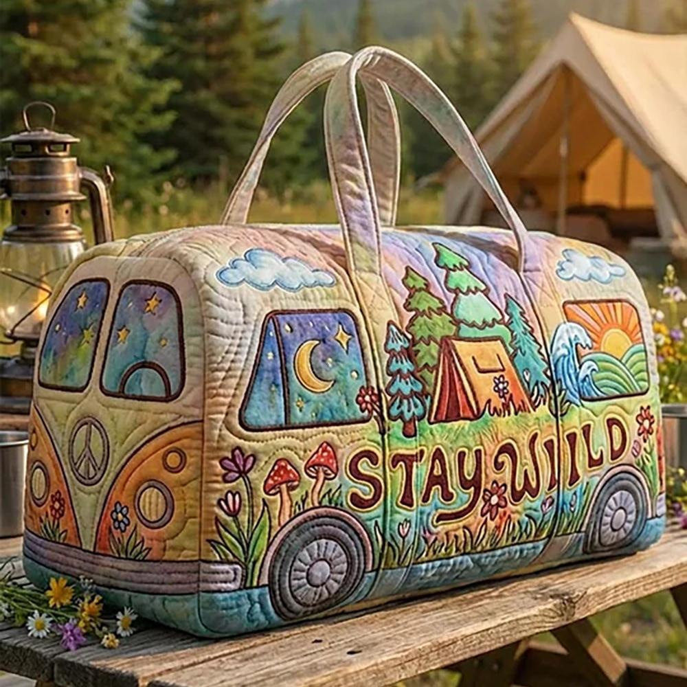 Mattea | Quilted Travel Duffle Bag