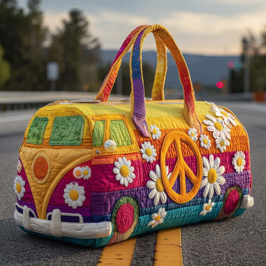 Gayle | Quilted Travel Duffle Bag