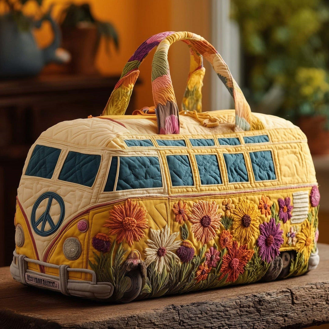 Ernesta | Quilted Travel Duffle Bag