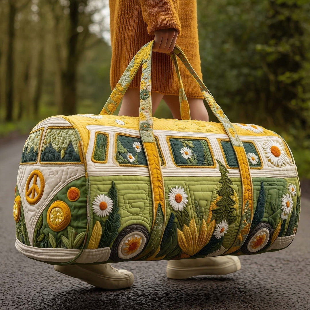 Heidi | Quilted Travel Duffle Bag