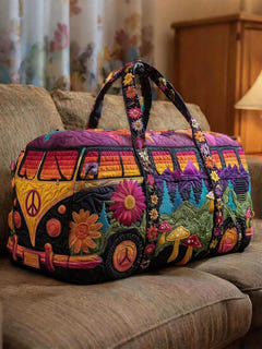 Maude | Quilted Travel Duffle Bag