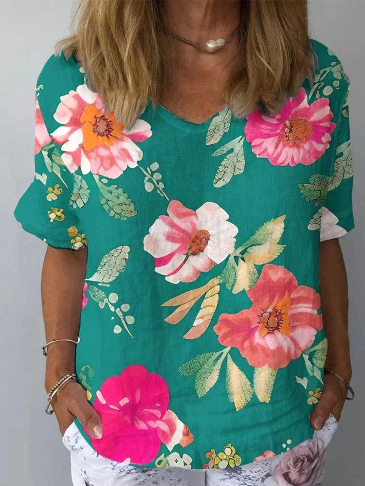 Rochelle | Timeless Floral Top