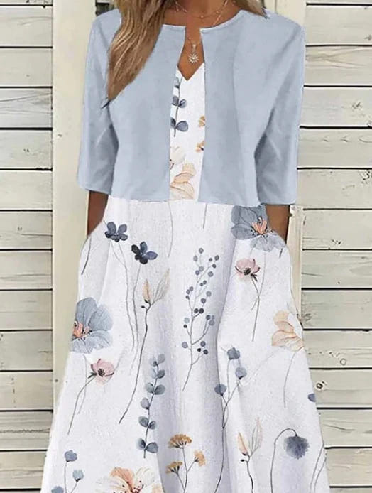 Pernilla | Charm Floral Dress Set