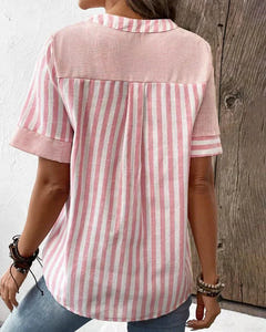 Nina | Soft Striped Blouse