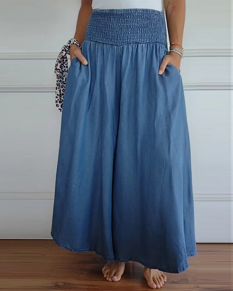 Delilah | High-Waist Wide-Leg Trousers