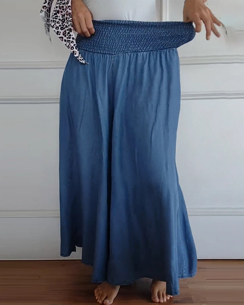 Delilah | High-Waist Wide-Leg Trousers