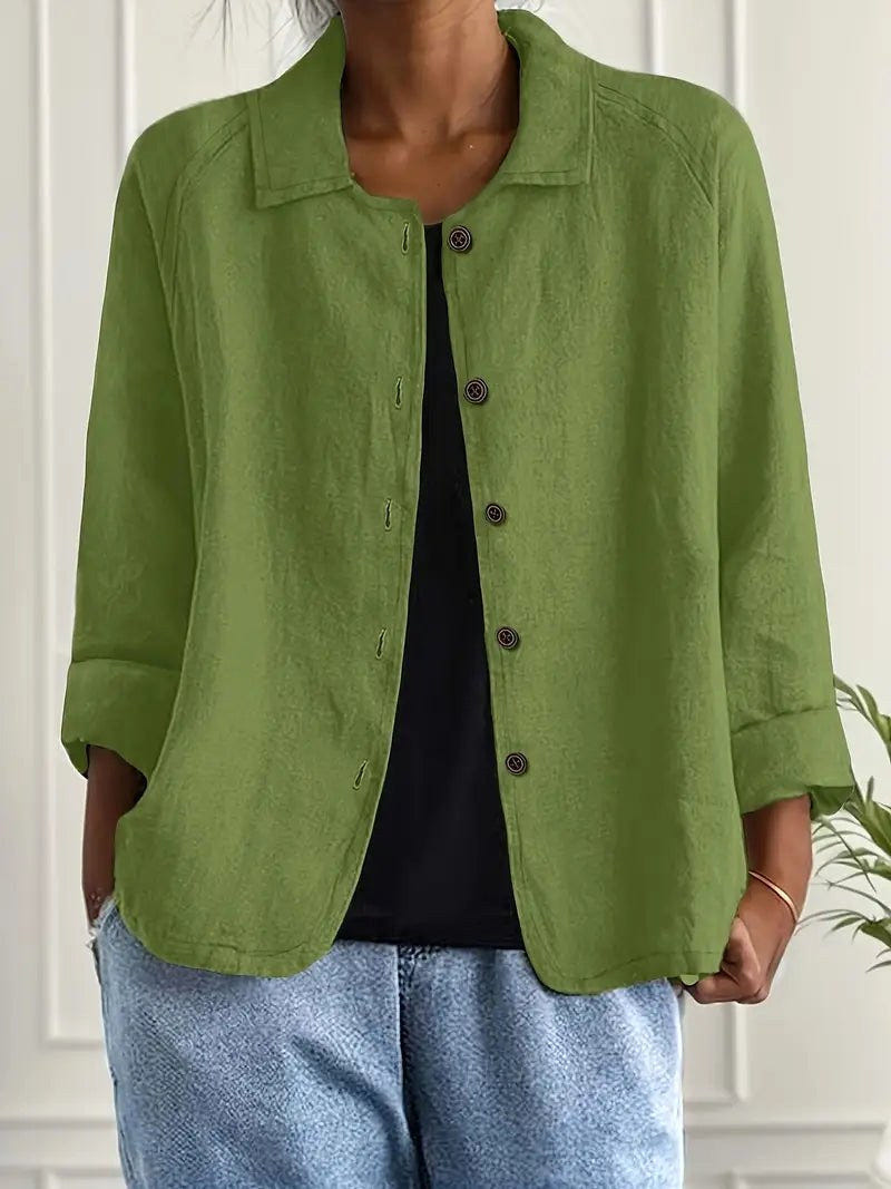 Marybeth | Relaxed Collared Shirt