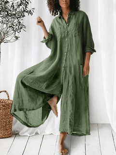 Jacqueline | Luxe Wide-Leg Jumpsuit