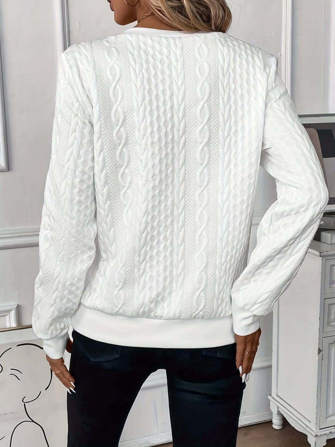 Juliet | Chic Textured Pullover
