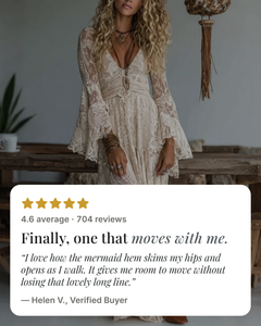 Fidelma | Mermaid Hem Maxi Dress five star customer review