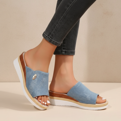 Zenith | Denim-Inspired Ergonomic Sandals