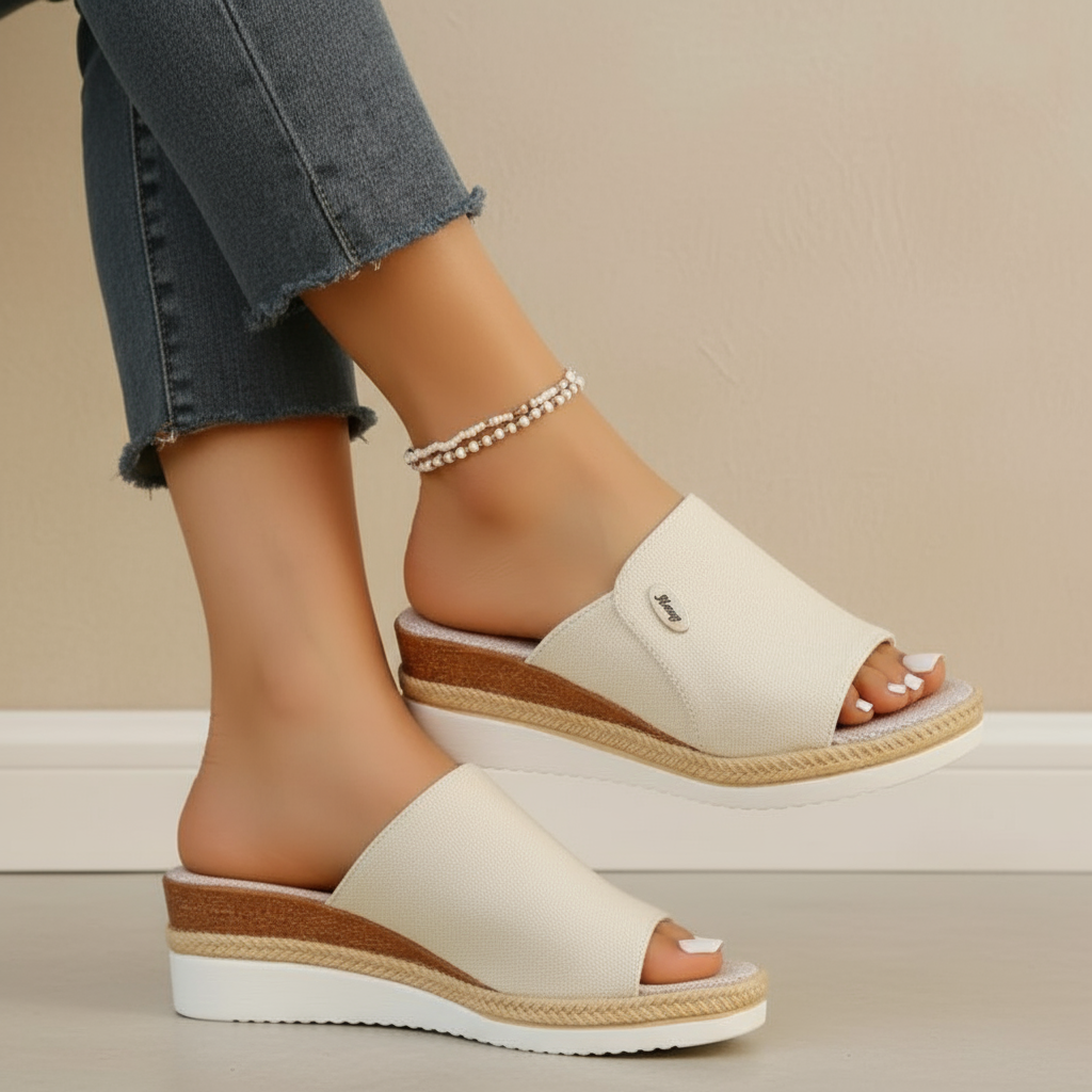 Zenith | Denim-Inspired Ergonomic Sandals