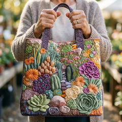 Kendra | Padded Wave-Stitch Tote