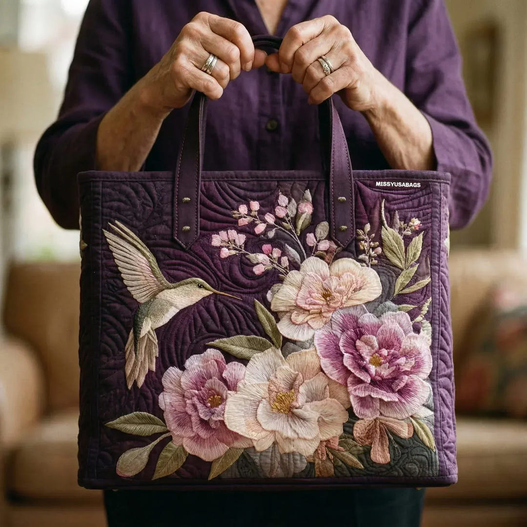 Karla | Padded Hummingbird Tote
