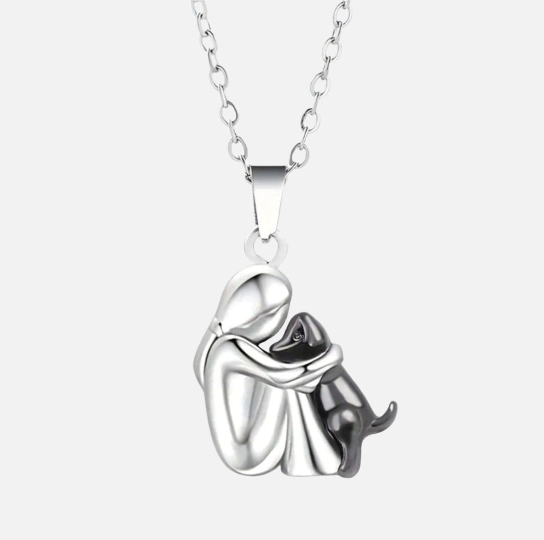Lydia | Two-Tone Pendant Necklace