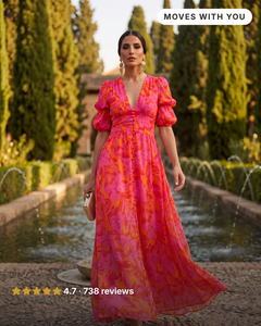 Grainne | V-Neck Maxi Dress