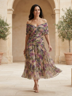 Glenna | Silk Maxi Dress