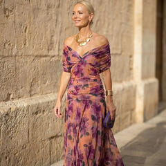 Glenna | Silk Maxi Dress