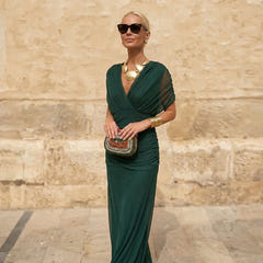 Glenna | Silk Maxi Dress