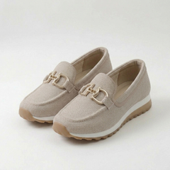 Jolanta | Loafer Sneaker Gold Horsebit