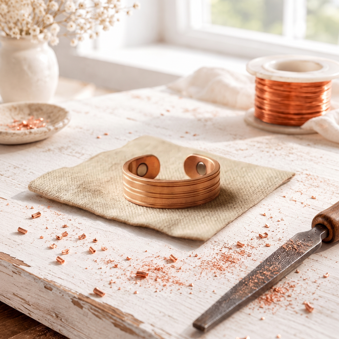 Dominica | Hand-Cut Copper Ring