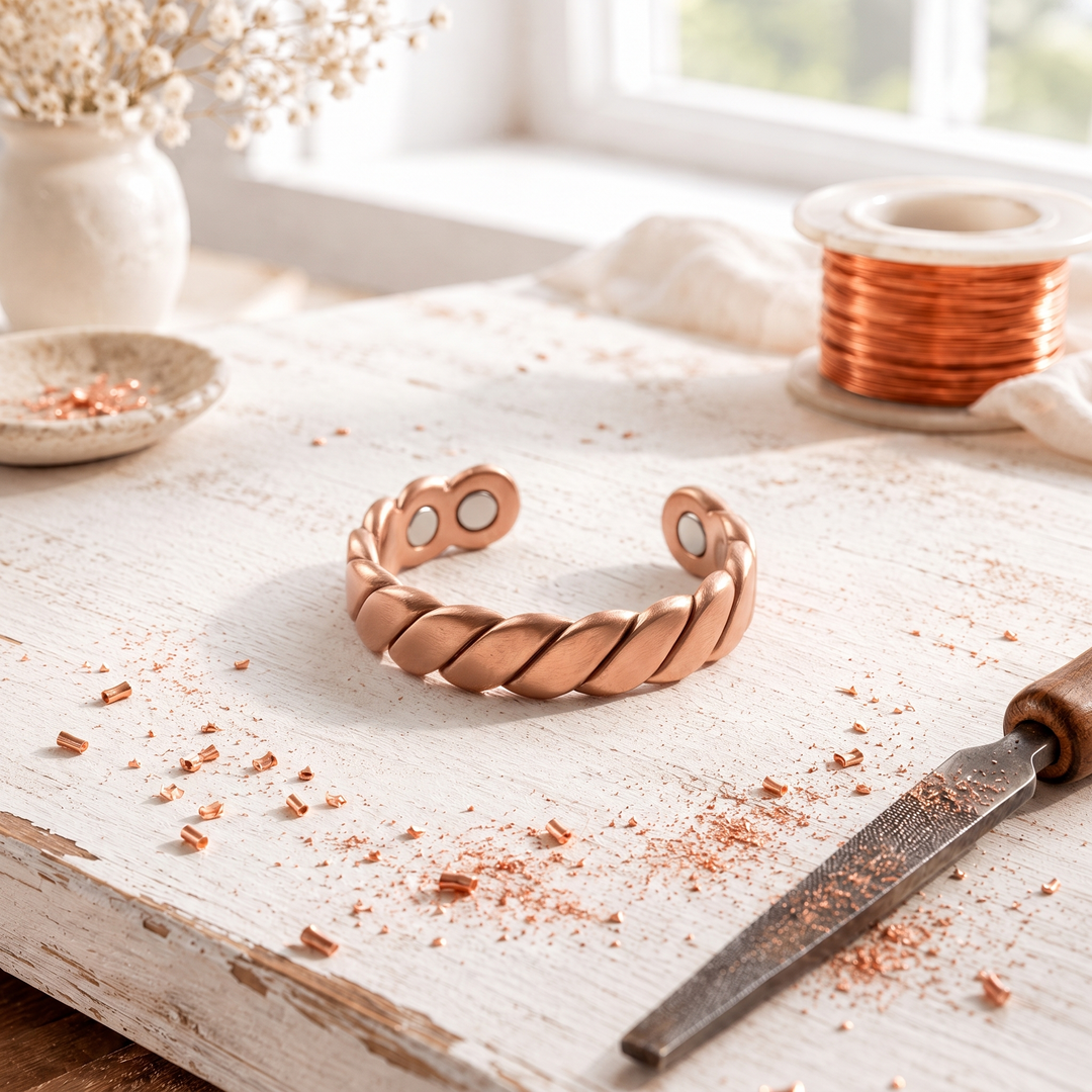 Magda | Hand-Twisted Copper Ring