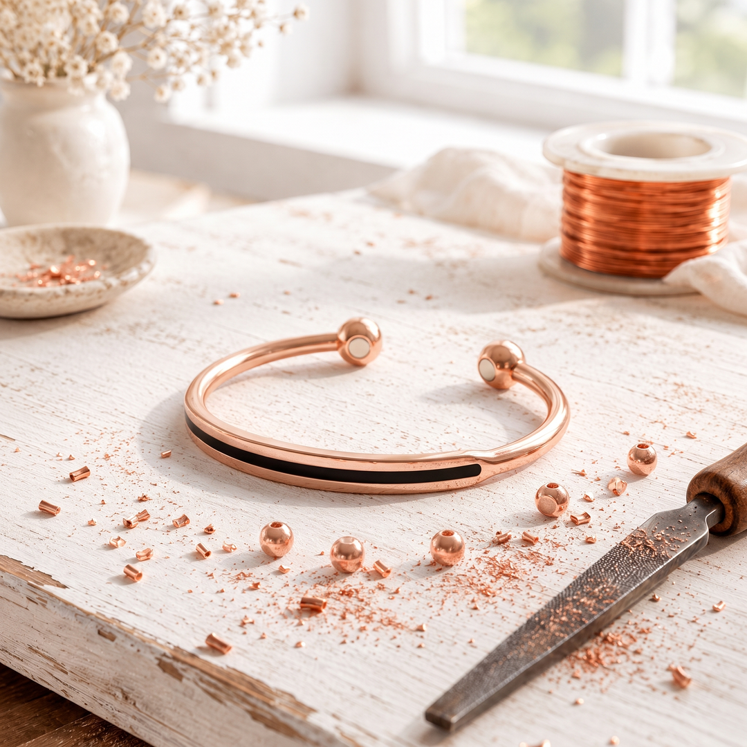 Peggy | Rose Copper Bracelet