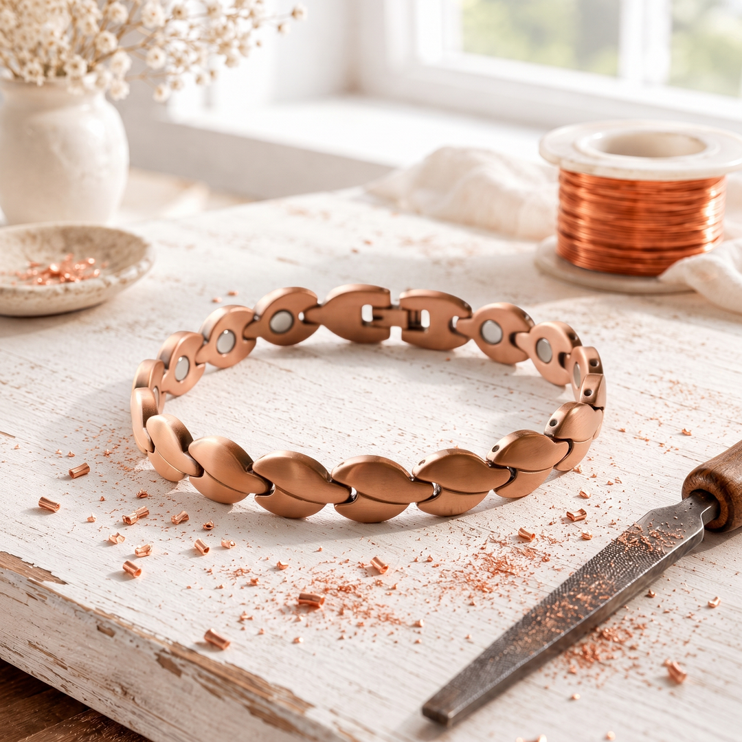 Flora | Seed Copper Anklet