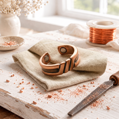 Estella | Hand-Cut Copper Ring