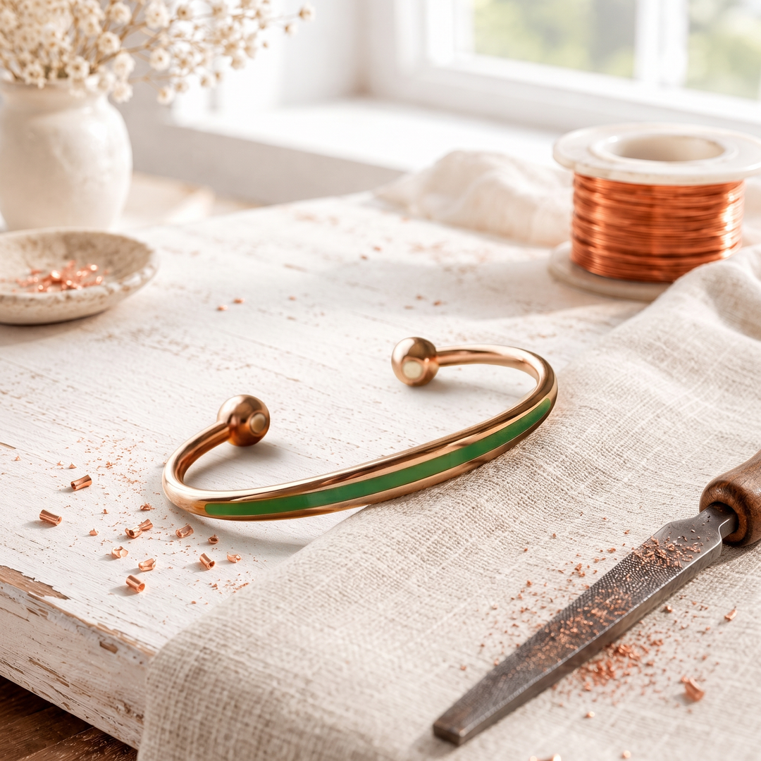Lyn | Copper Jade Bracelet