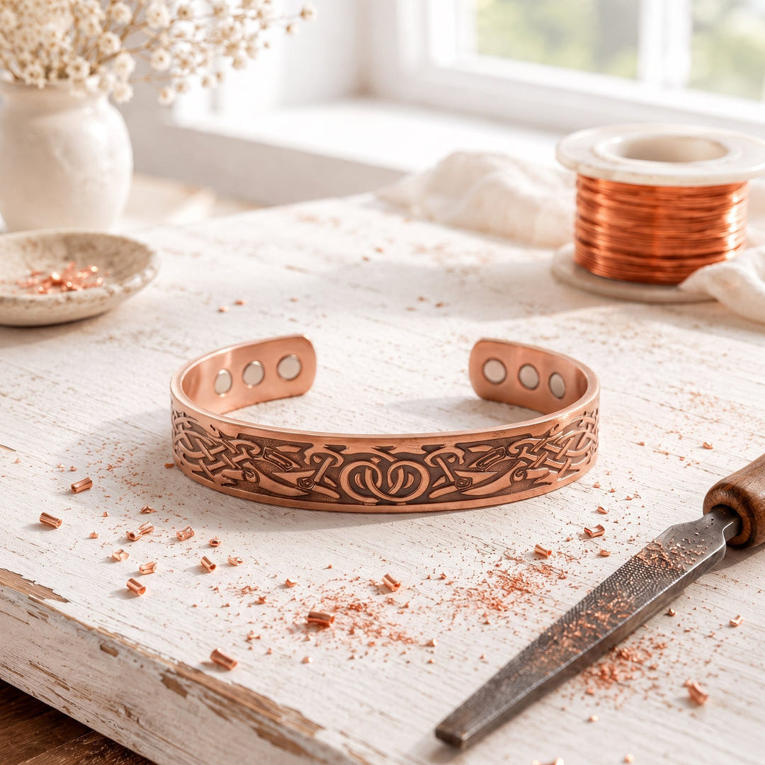 Imogen | Copper Knotwork Bracelet
