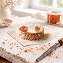 Emilia | Hand-Cut Copper Ring