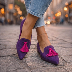 Ursa | Pointed Slip-On Flats