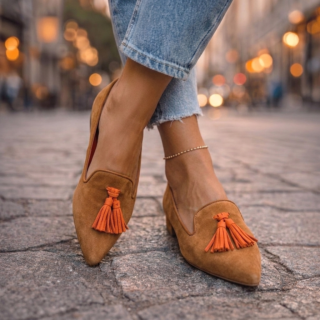 Ursa | Pointed Slip-On Flats