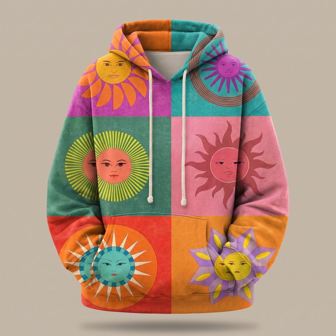 Carey | Sunburst Graphic Hoodie