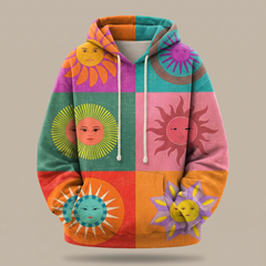 Carey | Sunburst Graphic Hoodie
