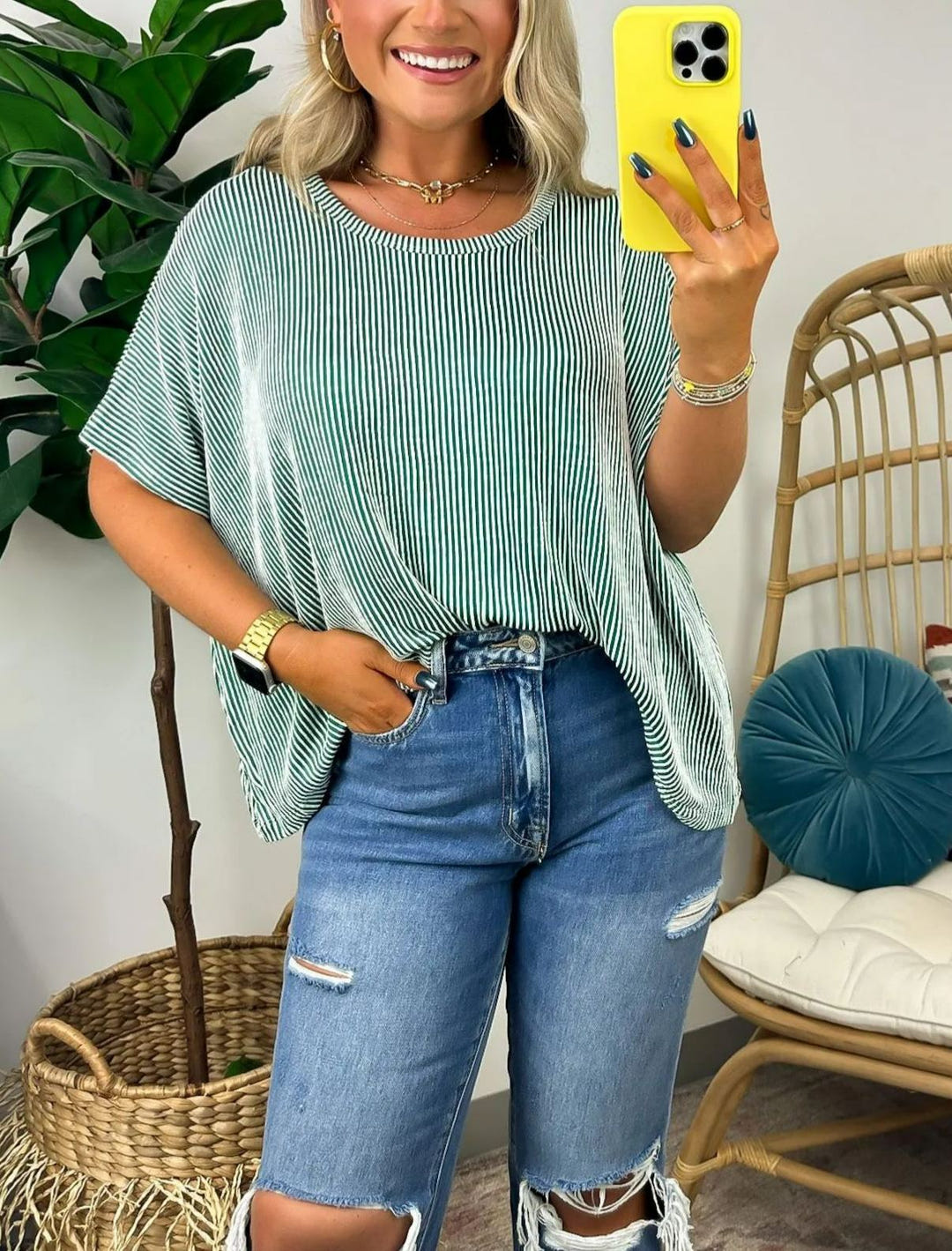 Betty | Knit Oversized Top