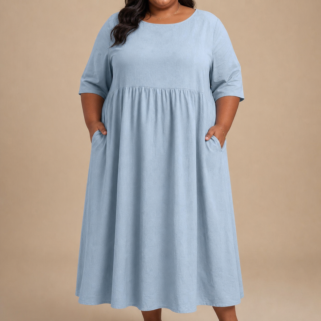 Nannie | Classic Mid Sleeve Dress