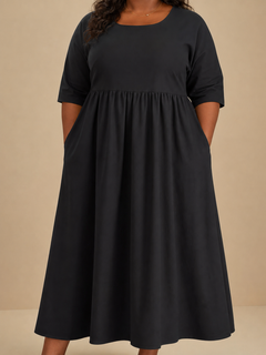 Nannie | Classic Mid Sleeve Dress